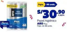 Makro Aro papel higiénico plus oferta