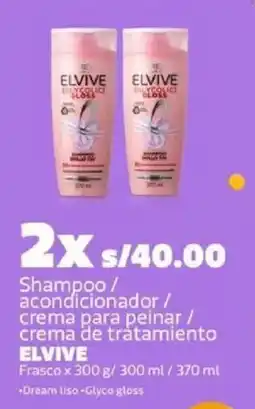 Makro Elvive shampoo / acondicionador / crema para peinar / crema de tratamiento oferta