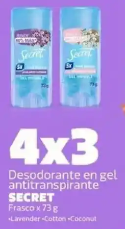 Makro Secret desodorante en gel antitranspirante frasco oferta