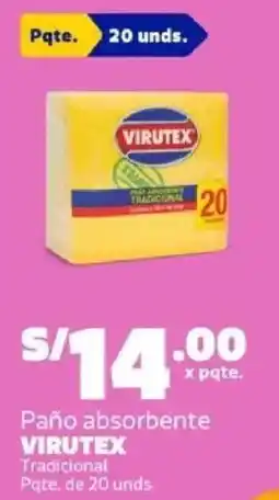 Makro Virutex paño absorbente tradicional oferta