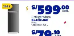 Makro Blackline refrigeradora frost oferta