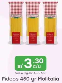 Tottus Fideos Molitalia oferta