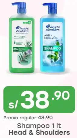 Tottus Shampoo Head & Shoulders oferta