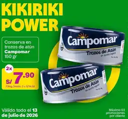 Tambo Conserva en trozos de atún Campomar oferta