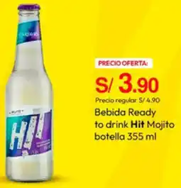 Metro Bebida Ready to drink Hit Mojito botella oferta