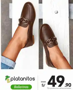 Platanitos platanitos Ballerinas oferta