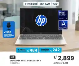 Tiendas EFE HP LAPTOP IA INTEL CORE ULTRA 7 oferta
