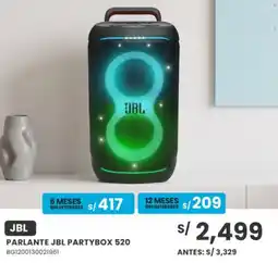 Tiendas EFE PARLANTE JBL PARTYBOX 520 oferta
