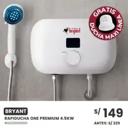 Tiendas EFE BRYANT RAPIDUCHA ONE PREMIUM 4.5KW oferta