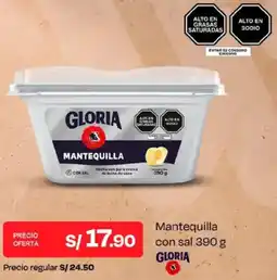 Wong GLORIA Mantequilla con sal oferta