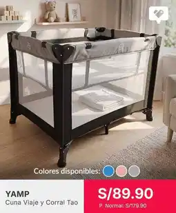 Falabella YAMP Cuna Viaje y Corral Tao oferta