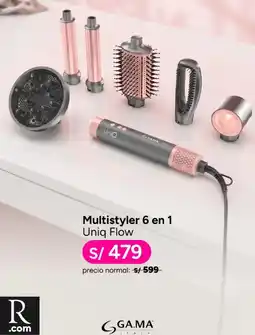 Ripley GA.MA Multistyler 6 en 1 Uniq Flow oferta