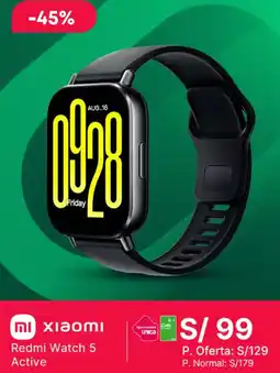 Falabella Xiaomi Redmi Watch 5 Active oferta