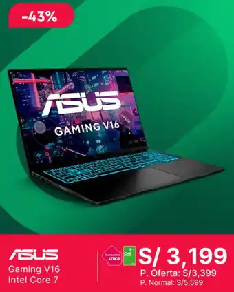ASUS Gaming V16 Intel Core 7