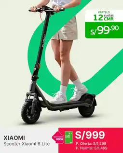 Falabella XIAOMI Scooter Xiaomi 6 Lite oferta
