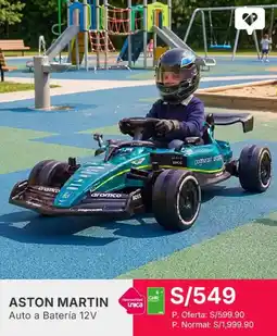 Falabella ASTON MARTIN Auto a Batería 12V oferta