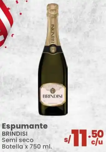 Espumante BRINDISI Semi seco