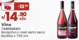 Vega Vino TABERNERO Borgoña o rosé semi seco oferta