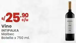 Vega Vino INTIPALKA Malbec oferta