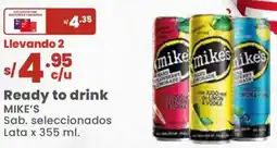 Vega Ready to drink MIKE'S oferta