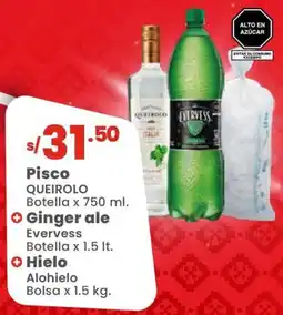 Vega Pisco queirolo oferta
