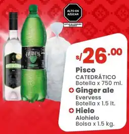 Vega Pisco catedrático oferta