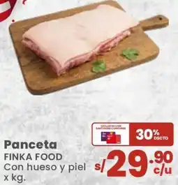 Vega Panceta FINKA FOOD oferta