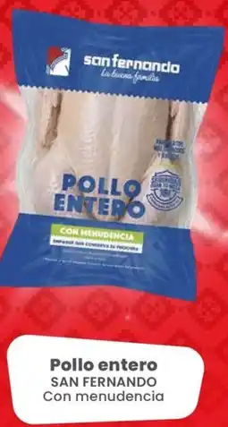 Vega Pollo entero SAN FERNANDO Con menudencia oferta