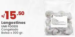 Vega Langostinos UMI FOODS Congelado oferta