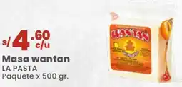 Vega Masa wantan LA PASTA oferta