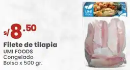 Vega Filete de tilapia UMI FOODS Congelado oferta