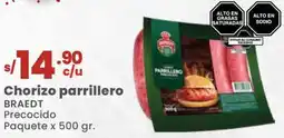 Vega Chorizo parrillero BRAEDT Precocido oferta