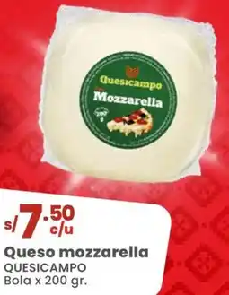 Vega Queso mozzarella QUESICAMPO oferta