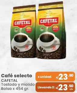 Vega Café selecto CAFETAL Tostado y molido oferta