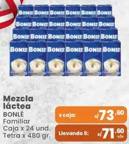 Vega Mezcla láctea BONLÉ Familiar oferta