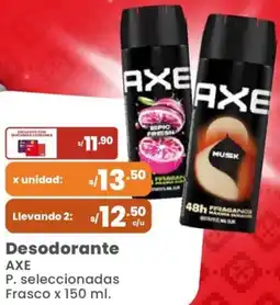 Vega Desodorante AXE oferta