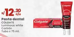Vega Pasta dental COLGATE Luminous white Carbón oferta