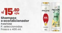 Vega Shampoo o acondicionador PANTENE oferta