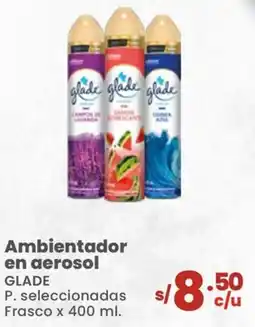 Vega Ambientador en aerosol GLADE oferta
