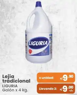 Vega Lejía tradicional LIGURIA oferta