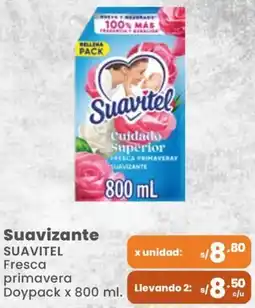 Vega Suavizante SUAVITEL Fresca primavera oferta