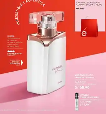 Ésika Vibranza blanc imposible resistirte oferta