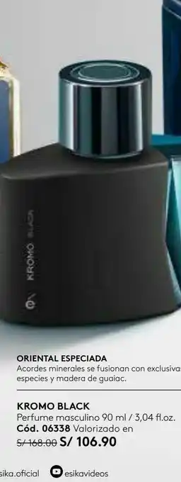 Ésika Kromo black oferta