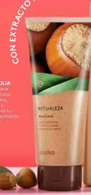 Ésika Gel exfoliante ritualeza avellana, 200 ml oferta