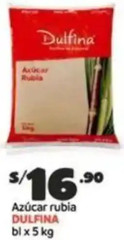 Plaza Vea Azúcar rubia DULFINA oferta