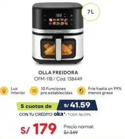 Hiraoka OLLA FREIDORA OFM-118 oferta