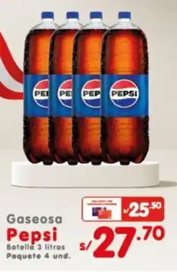 Vega Gaseosa Pepsi oferta