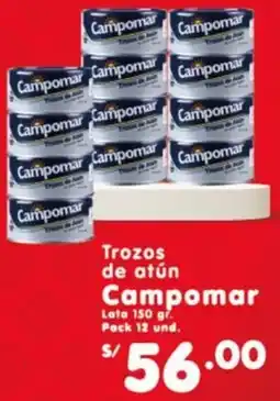 Vega Trozos de atún Campomar oferta