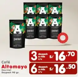 Vega Café Altomayo Gourmet oferta