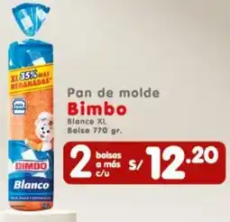 Vega Pan de molde Bimbo oferta